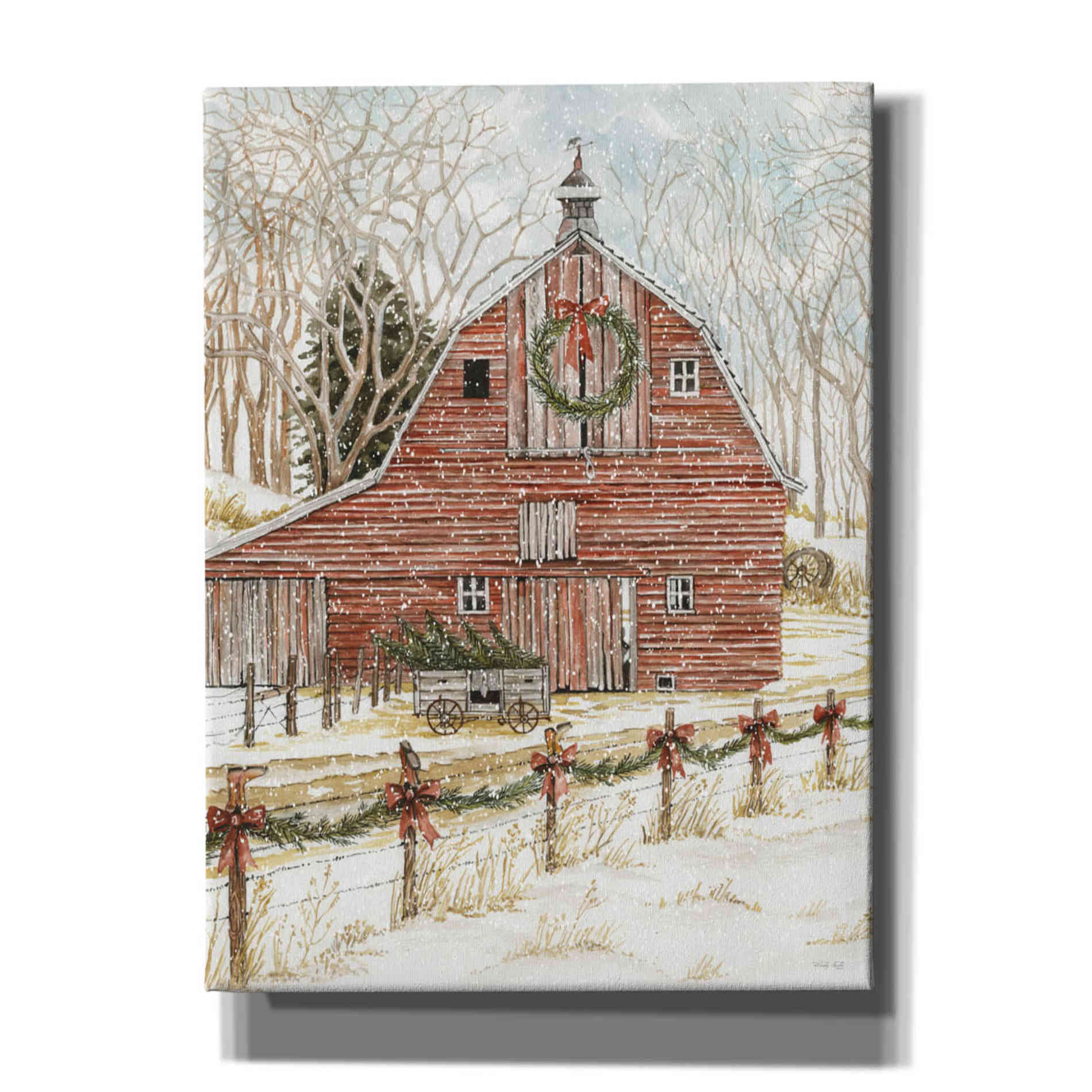 'Ready for the Holidays' by Cindy Jacobs, Canvas Wall Art