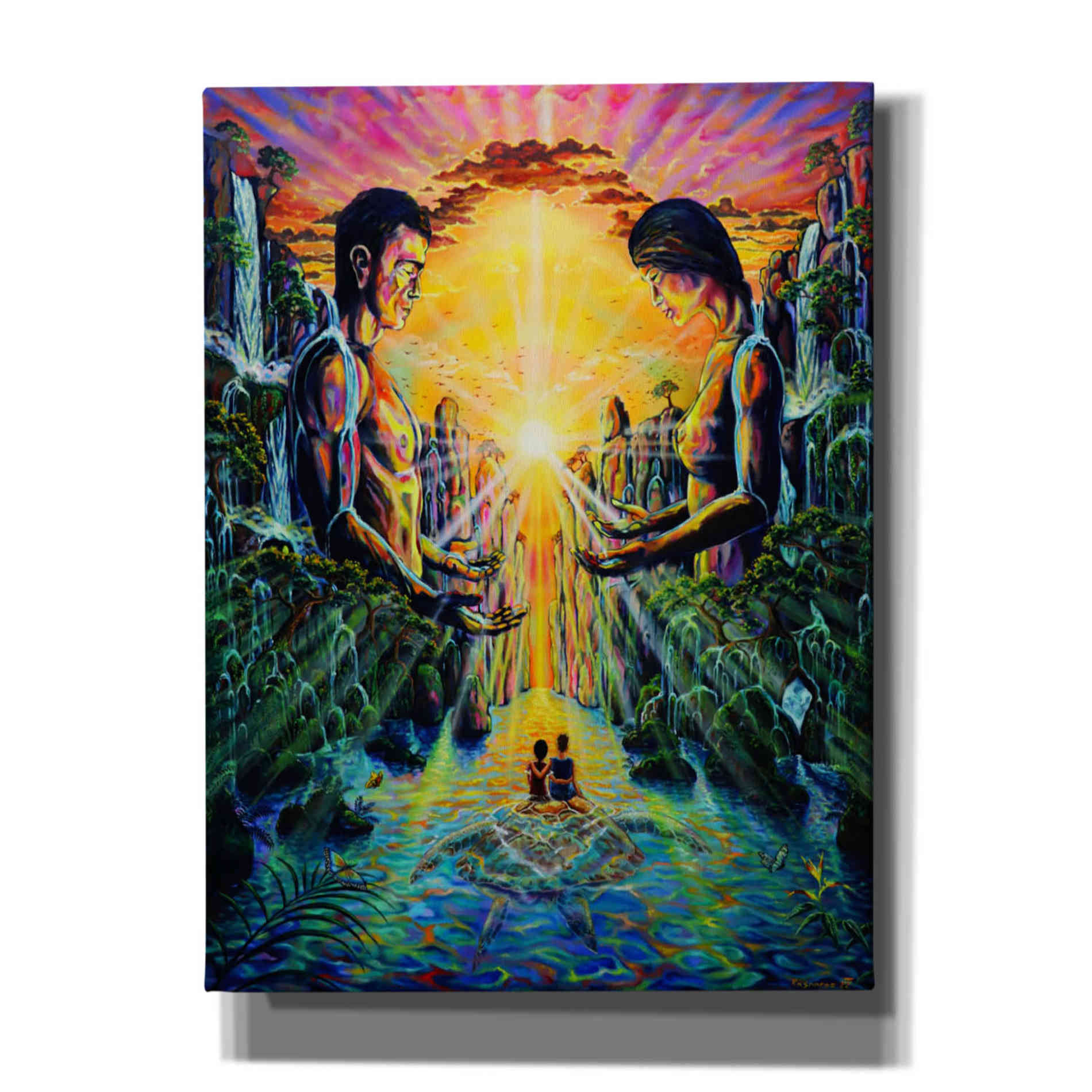 'Veneration ' by Jan Kasparec, Canvas Wall Art