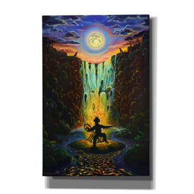 'Shaman Fire' by Jan Kasparec, Canvas Wall Art