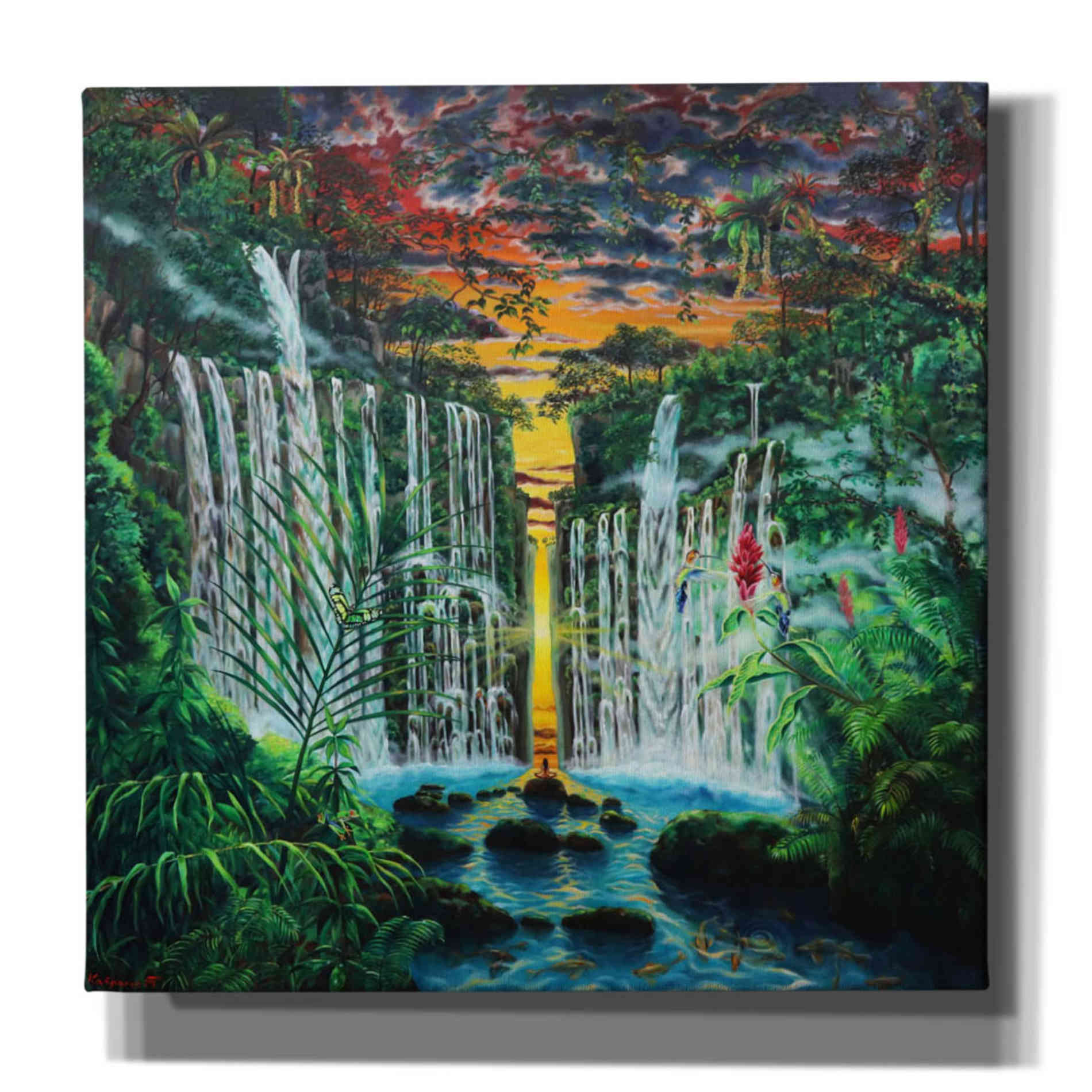 'Paradise ' by Jan Kasparec, Canvas Wall Art