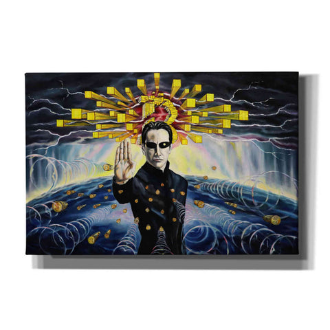 Image of 'Neo The One' by Jan Kasparec, Canvas Wall Art