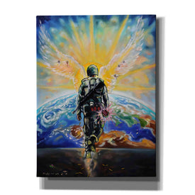 'Love Grenade' by Jan Kasparec, Canvas Wall Art