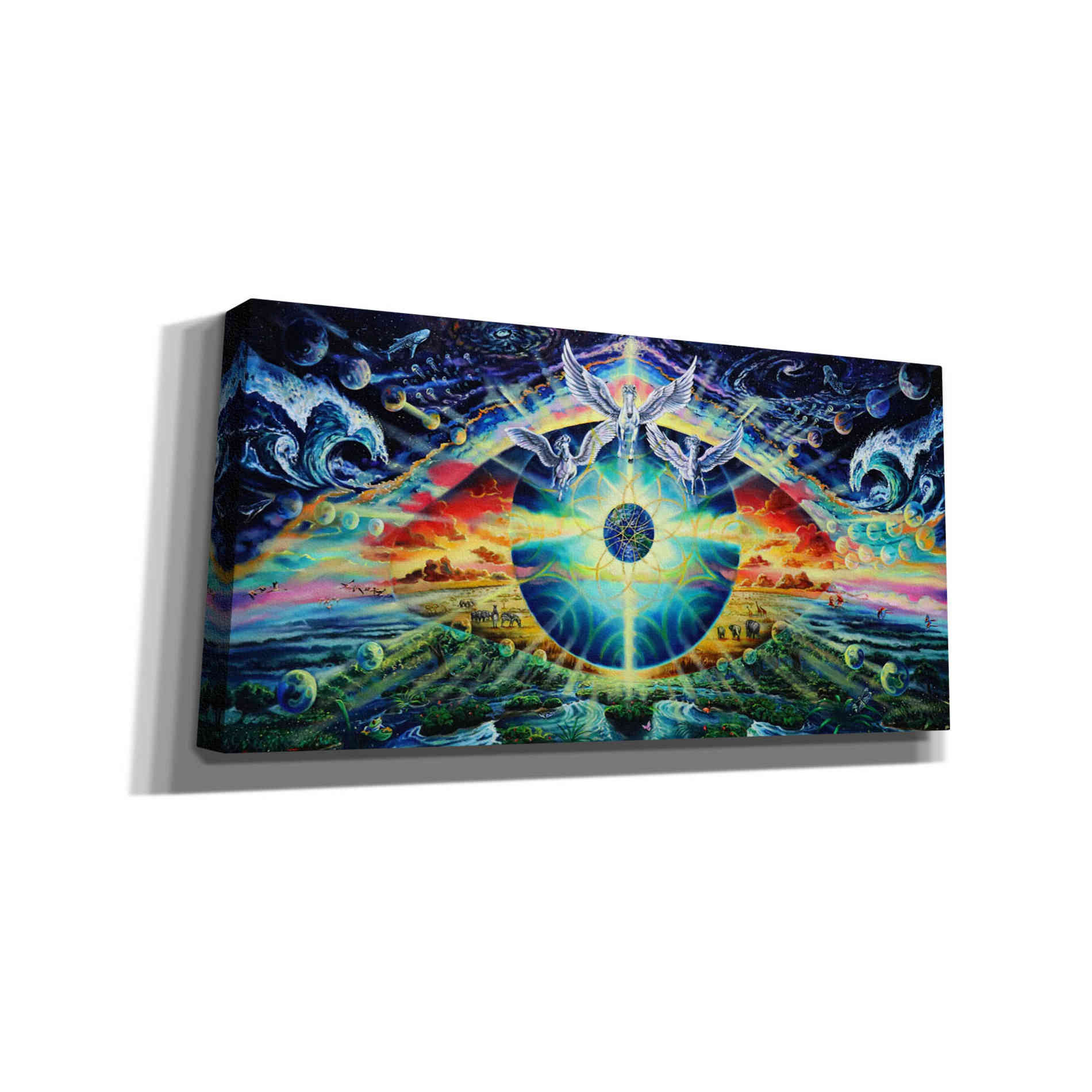 'God's Eye 2' by Jan Kasparec, Canvas Wall Art