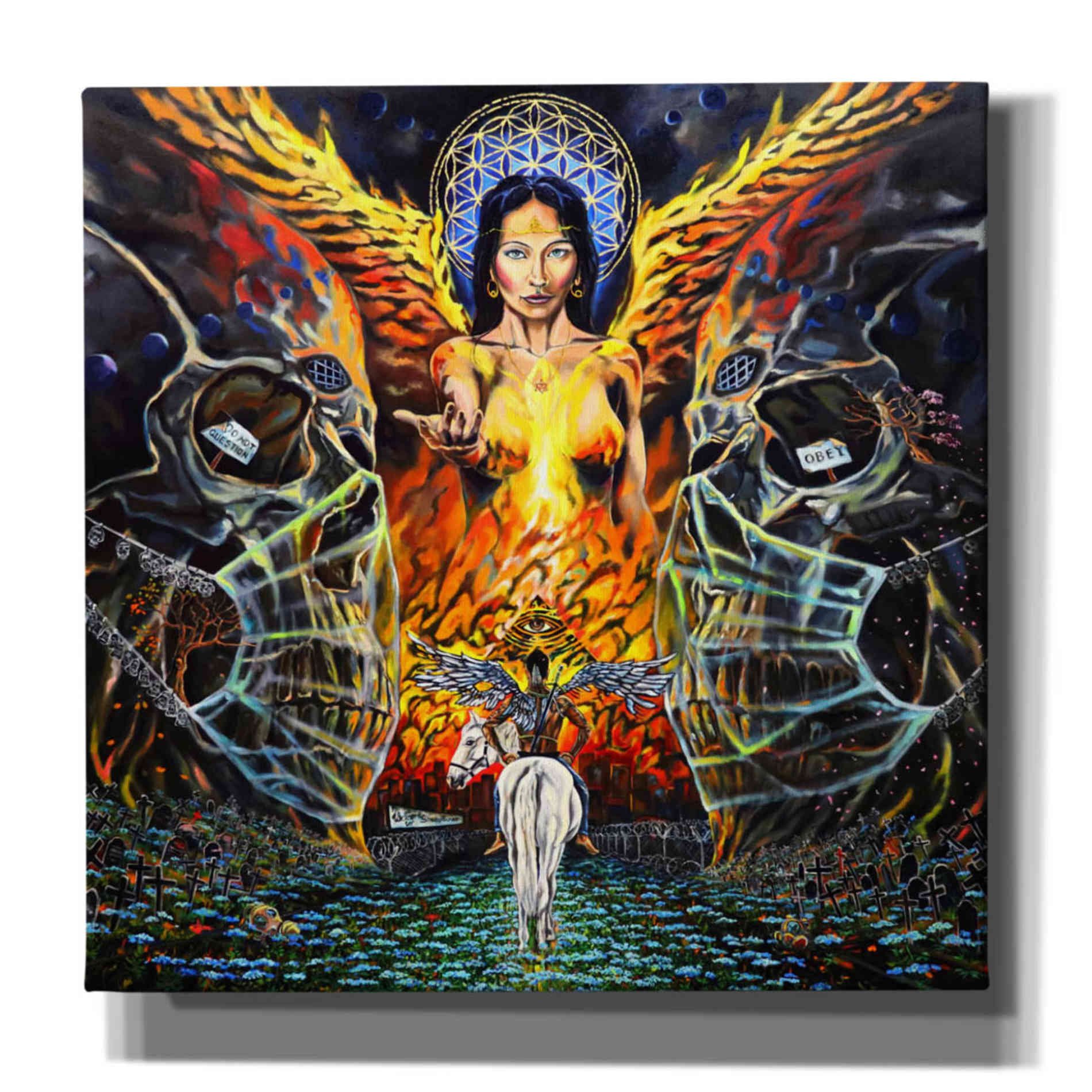 'Fallen Angel ' by Jan Kasparec, Canvas Wall Art