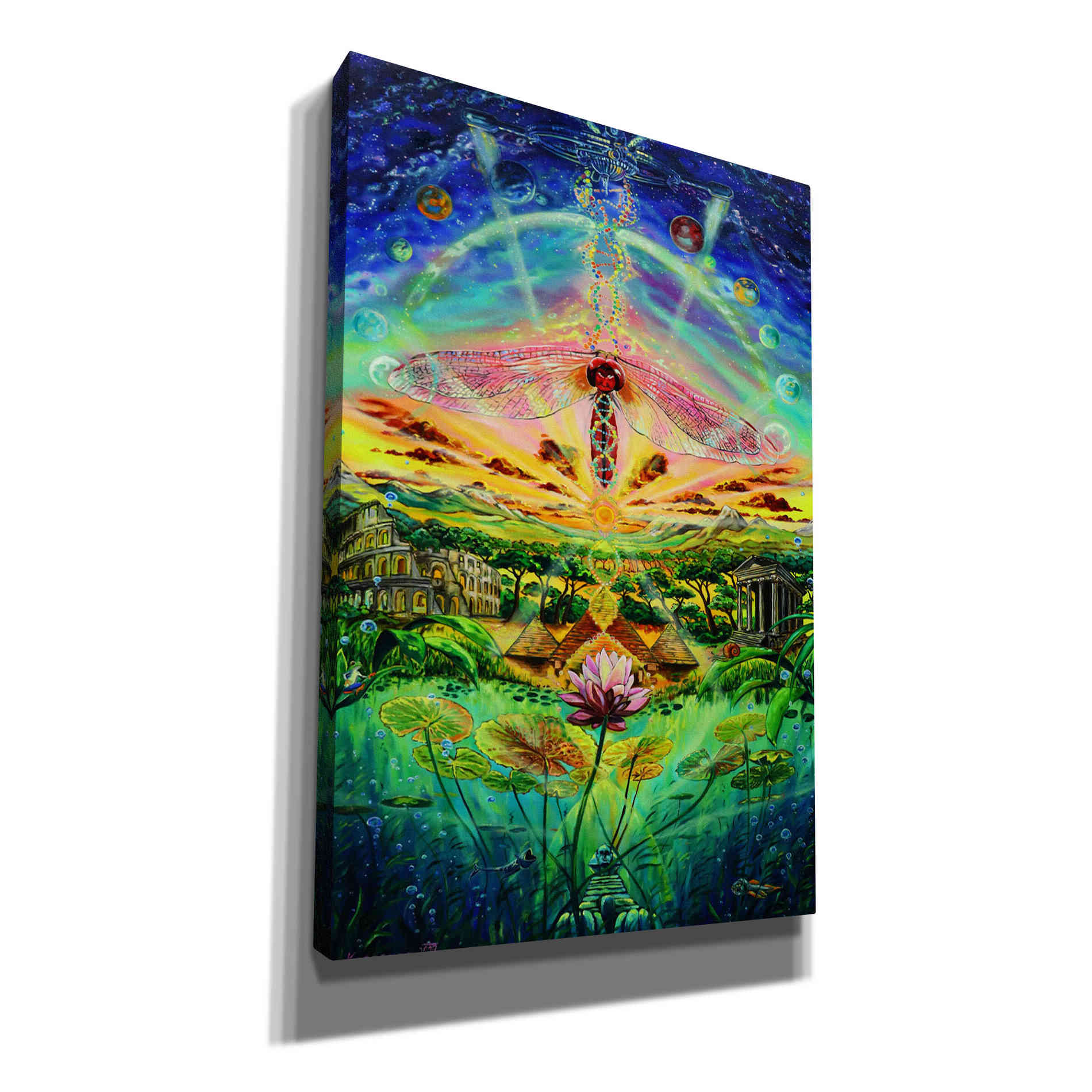 'Evolution' by Jan Kasparec, Canvas Wall Art