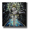 'Bitcoin Knight' by Jan Kasparec, Canvas Wall Art