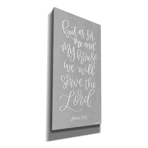'Serve the Lord' by Imperfect Dust, Canvas Wall Art