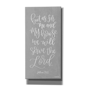 'Serve the Lord' by Imperfect Dust, Canvas Wall Art