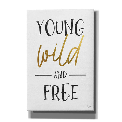 Image of 'Young, Wild and Free' by Jaxn Blvd, Canvas Wall Art
