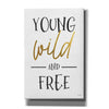 'Young, Wild and Free' by Jaxn Blvd, Canvas Wall Art