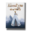 'Adventure Awaits' by Kelley Talent, Canvas Wall Art