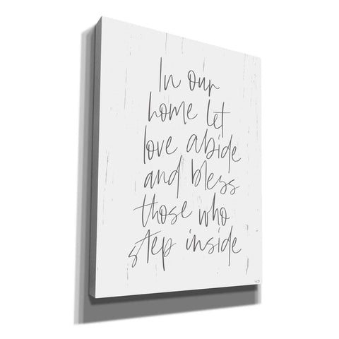 Image of 'Let Love Abide' by Lux + Me, Canvas Wall Art