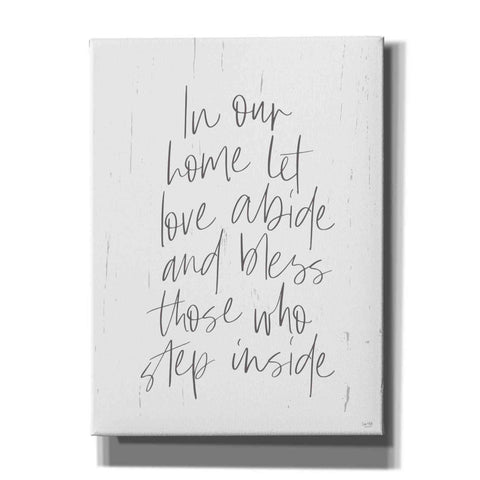 Image of 'Let Love Abide' by Lux + Me, Canvas Wall Art