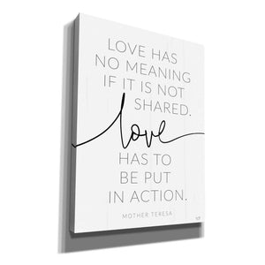 'Love' by Lux + Me, Canvas Wall Art