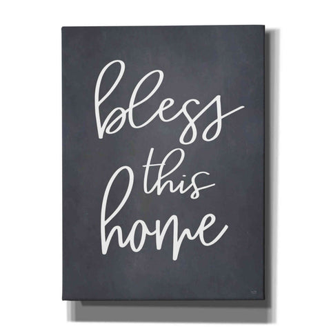 Image of 'Bless This Home' by Lux + Me, Canvas Wall Art