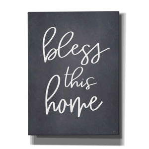 'Bless This Home' by Lux + Me, Canvas Wall Art
