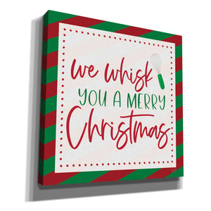 'We Wisk You a Merry Christmas' by Lux + Me, Canvas Wall Art
