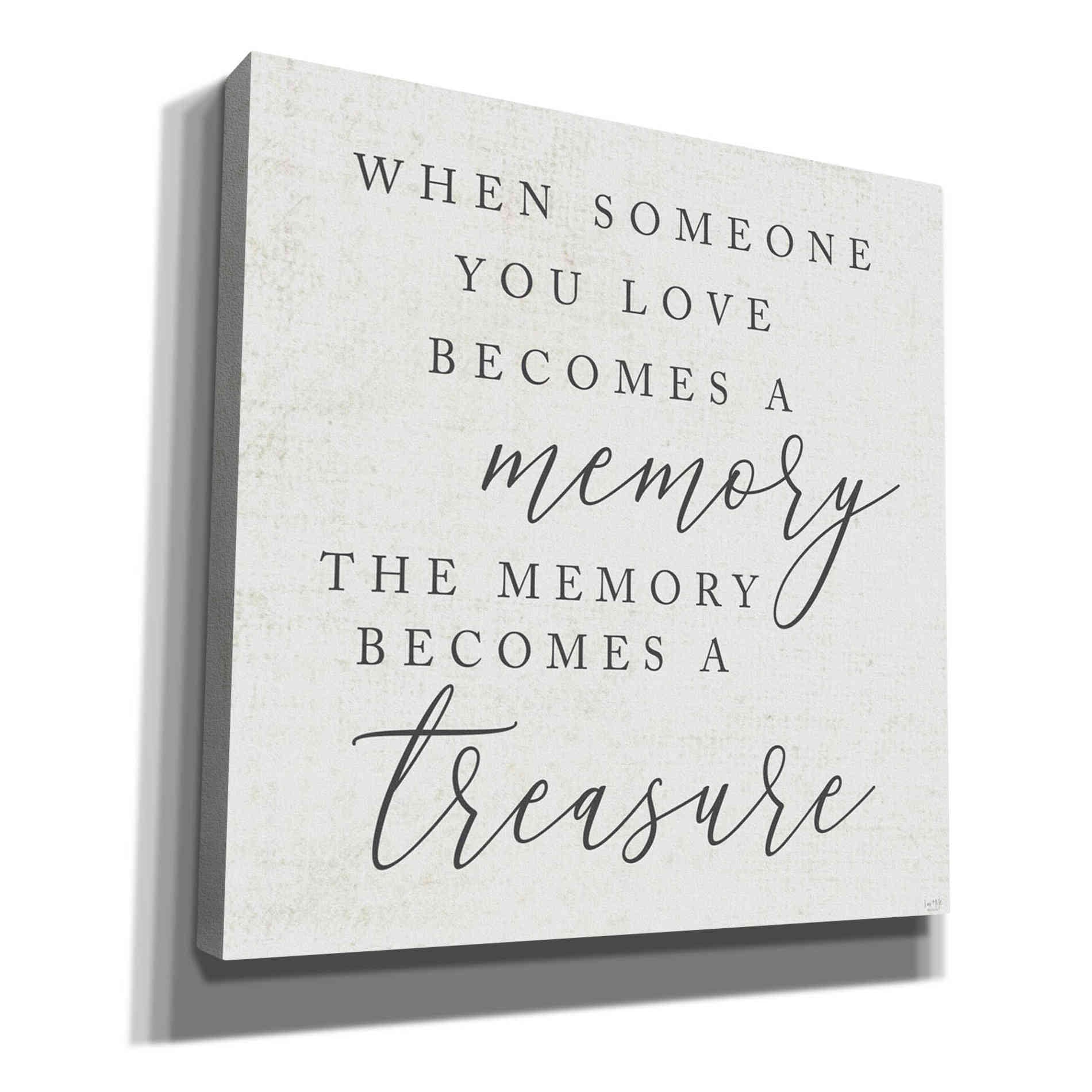 'Treasured Memory' by Lux + Me, Canvas Wall Art