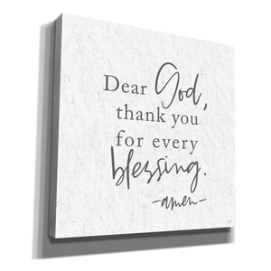 'Thank You for Every Blessing' by Lux + Me, Canvas Wall Art