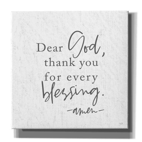 Image of 'Thank You for Every Blessing' by Lux + Me, Canvas Wall Art