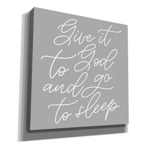 'Give It to God' by Lux + Me, Canvas Wall Art