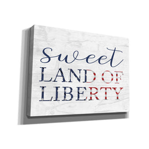 'Sweet Land of Liberty II' by Lux + Me, Canvas Wall Art
