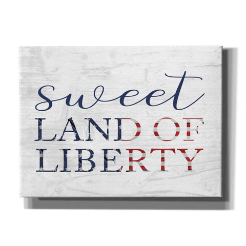 Image of 'Sweet Land of Liberty II' by Lux + Me, Canvas Wall Art