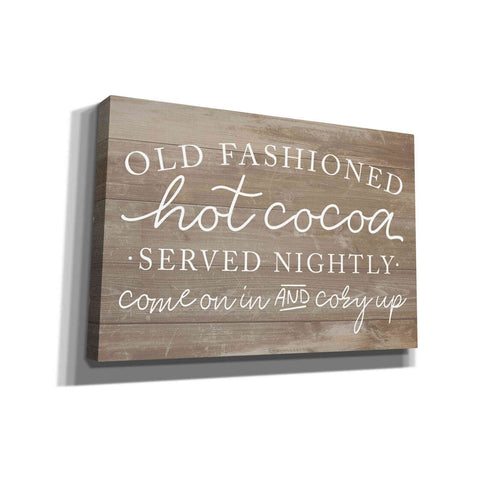 Image of 'Old Fashion Hot Cocoa' by Lux + Me, Canvas Wall Art