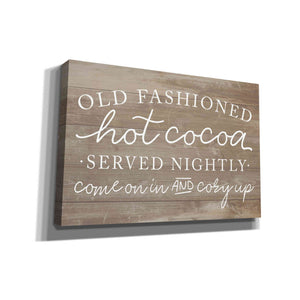 'Old Fashion Hot Cocoa' by Lux + Me, Canvas Wall Art