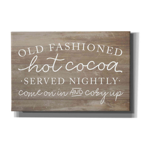 Image of 'Old Fashion Hot Cocoa' by Lux + Me, Canvas Wall Art