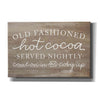 'Old Fashion Hot Cocoa' by Lux + Me, Canvas Wall Art