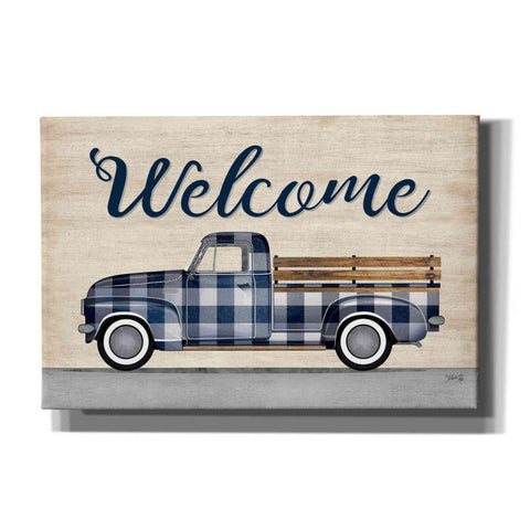 Image of 'Welcome Truck' by Marla Rae, Canvas Wall Art