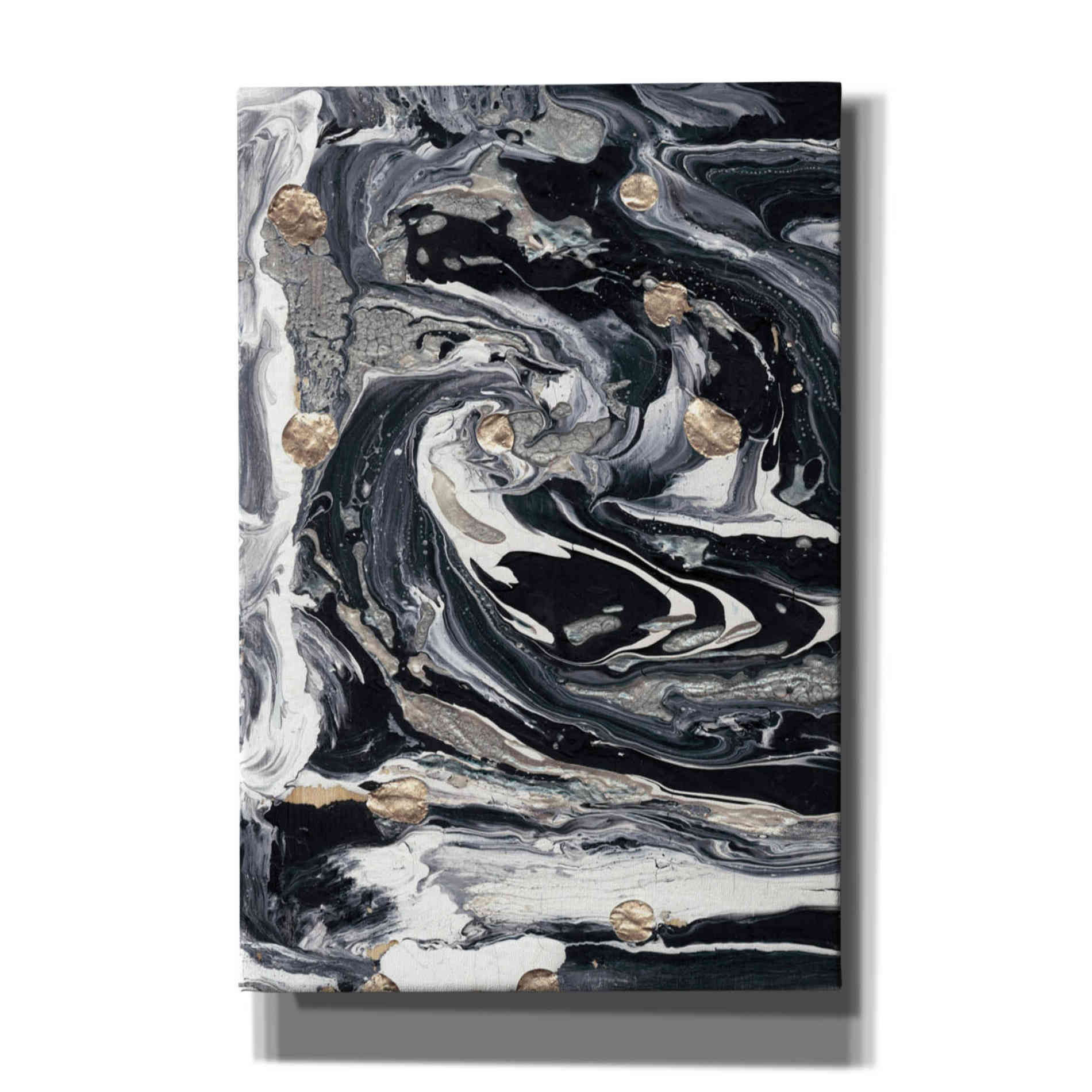 'Ebony and Ivory I' by Alicia Ludwig, Canvas Wall Art