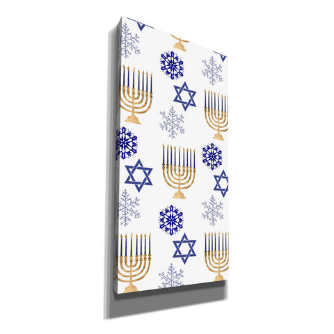 Image of 'Punny Hanukkah Collection B' by Alicia Ludwig, Canvas Wall Art
