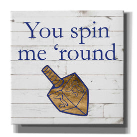 'Punny Hanukkah Collection D' by Alicia Ludwig, Canvas Wall Art