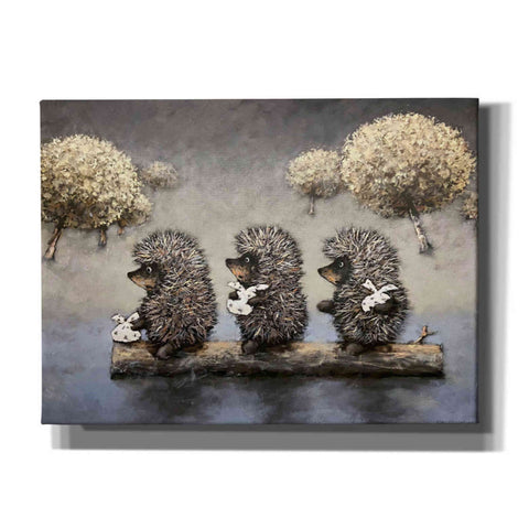 Image of 'Hedgehog Dreamland' by Alexander Gunin, Canvas Wall Art