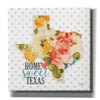 'Home Sweet Texas Floral' by Misty Michelle, Canvas Wall Art