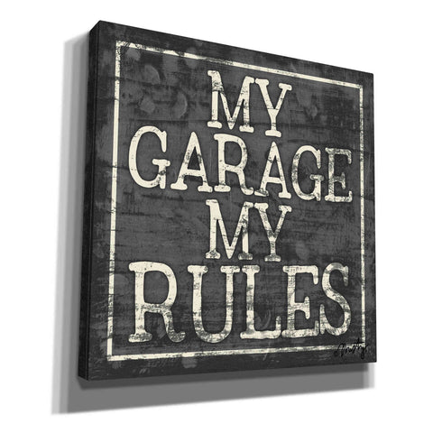 Image of 'My Garage, My Rules' by Misty Michelle, Canvas Wall Art