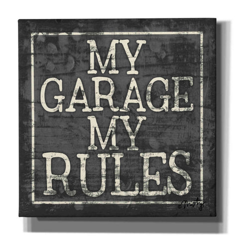 Image of 'My Garage, My Rules' by Misty Michelle, Canvas Wall Art