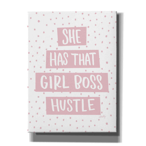 Image of 'She Has that Girl Boss Hustle' by Misty Michelle, Canvas Wall Art