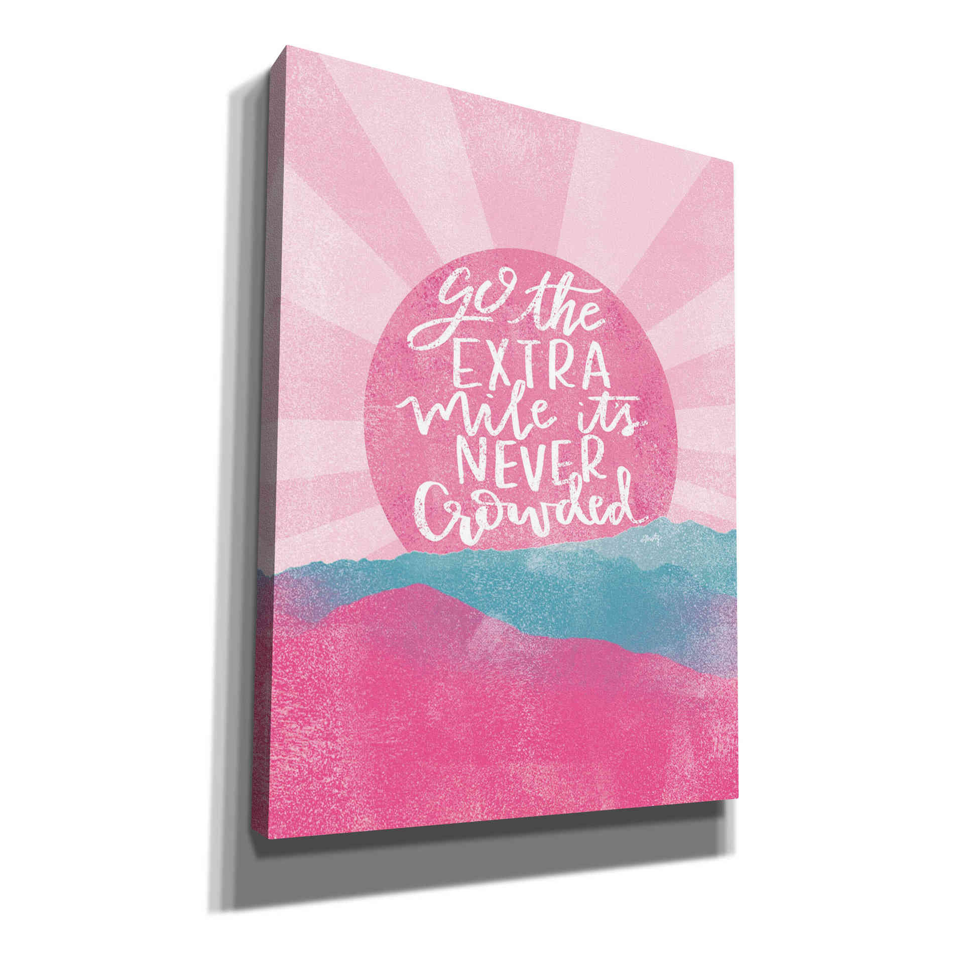 'Go the Extra Mile' by Misty Michelle, Canvas Wall Art