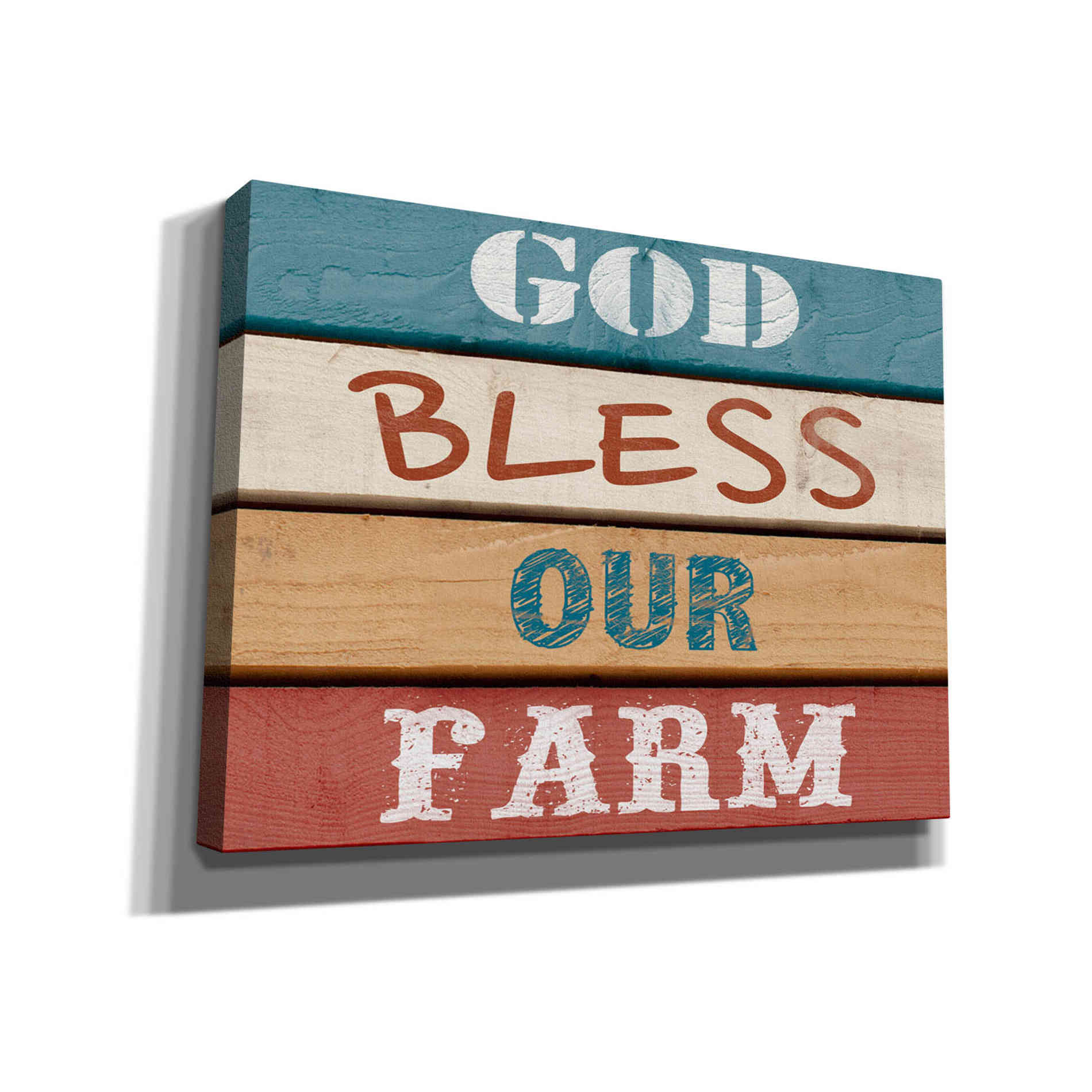 'Farm Sentiment IV' by Alonzo Saunders, Canvas Wall Art