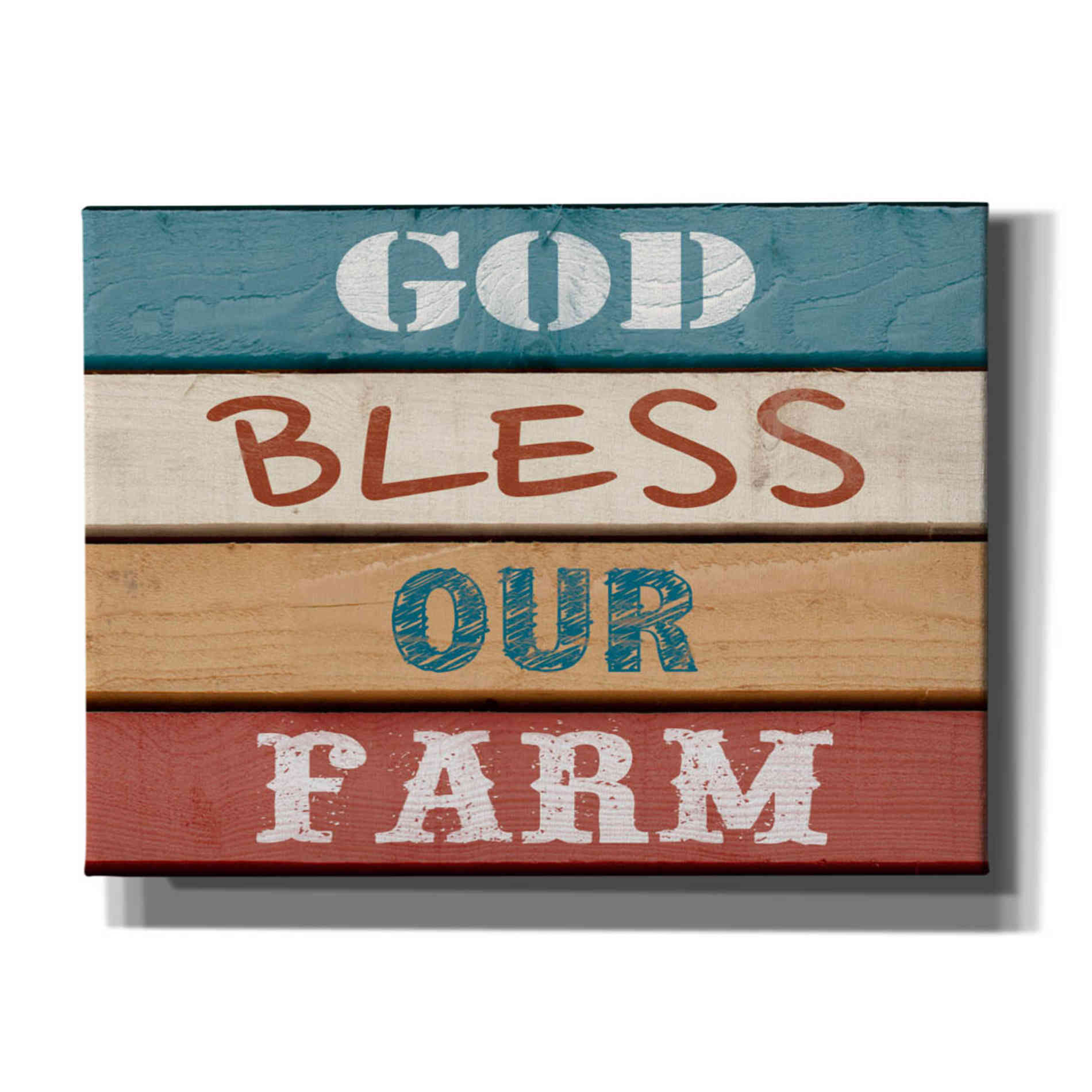 'Farm Sentiment IV' by Alonzo Saunders, Canvas Wall Art