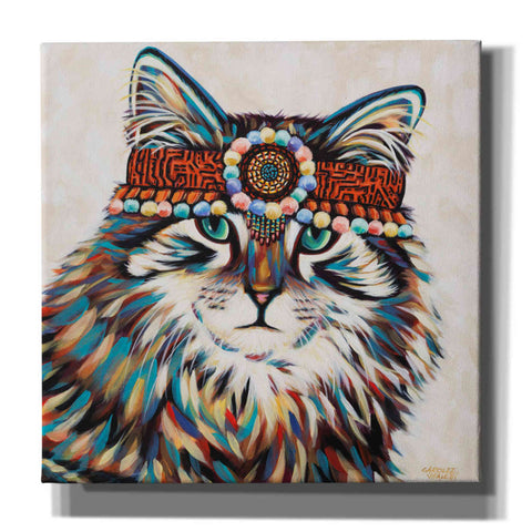 Image of 'Hippie Cat II' by Carolee Vitaletti, Canvas Wall Art