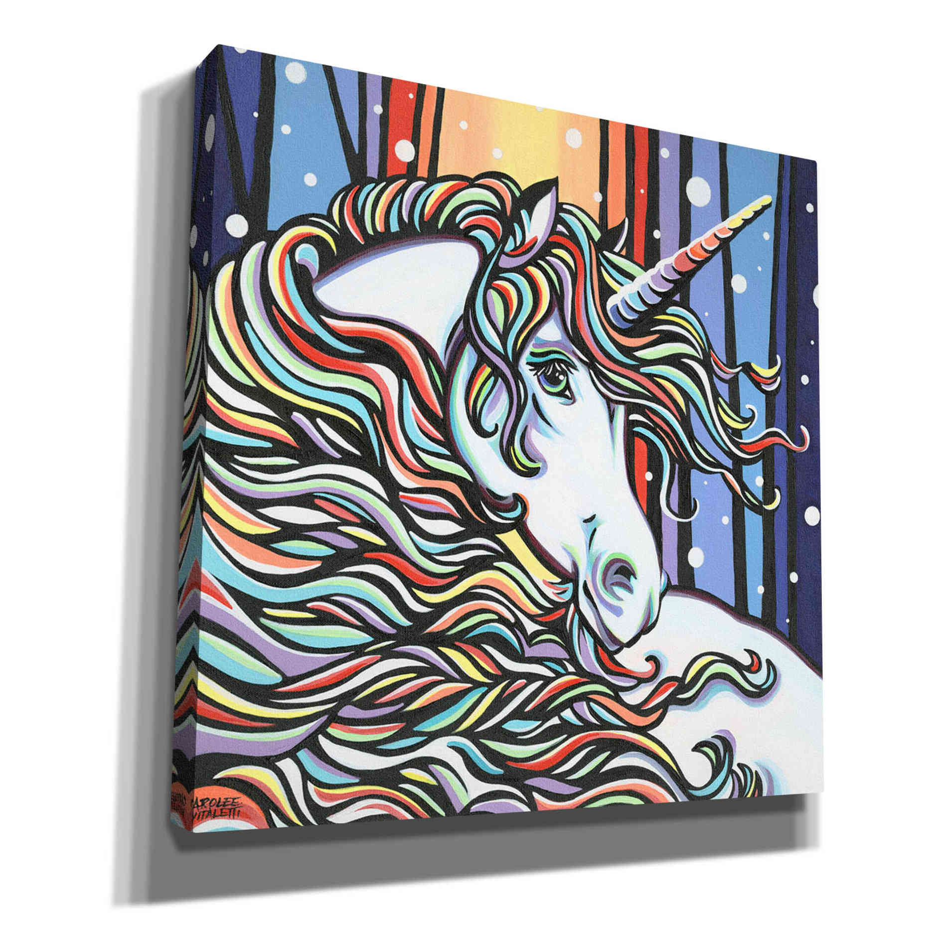 'Magical Unicorn I' by Carolee Vitaletti, Canvas Wall Art