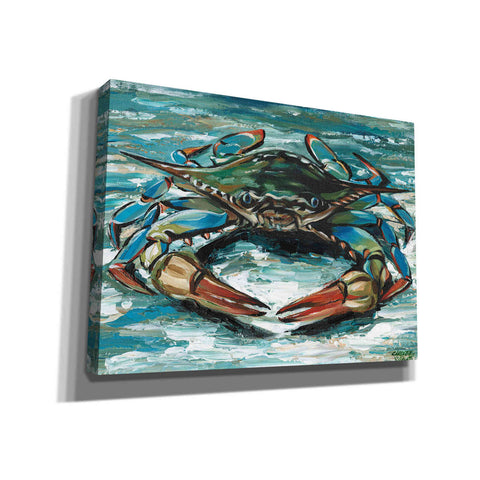 Image of 'Blue Palette Crab II' by Carolee Vitaletti, Canvas Wall Art