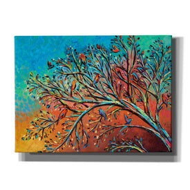 'Sunrise Treetops Birds I' by Carolee Vitaletti, Canvas Wall Art