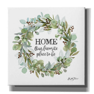'Home-Our Favorite Place' by Kelley Talent, Canvas Wall Art