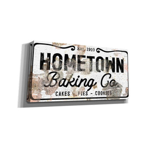 'Hometown Baking Co' by Kelley Talent, Canvas Wall Art