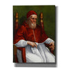 'Portrait of Pope Julius II' by Raphael, Canvas Wall Art